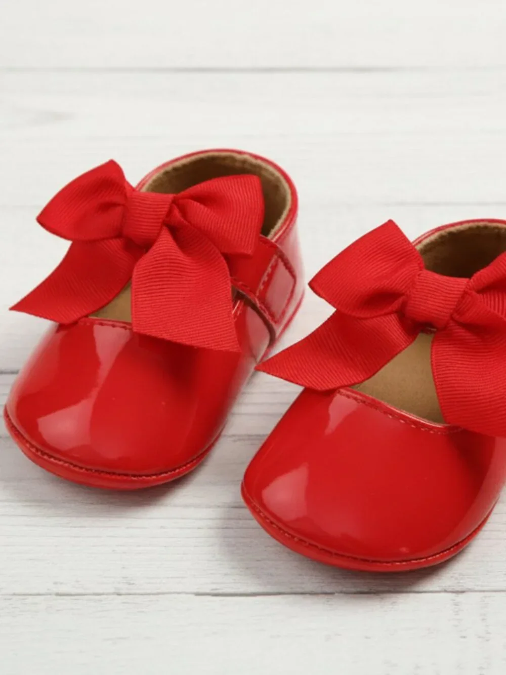 Red Bow Knot Mary Jane Walkers, baby, infant, NWT